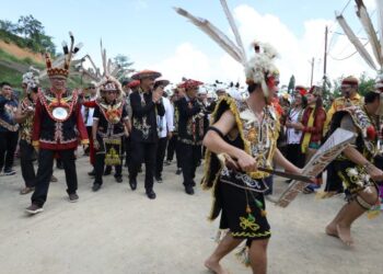 Ritual Adat Dayak dan Paser Sebagai Restu Pembangunan Ibu Kota Negara di Tanah Kalimantan