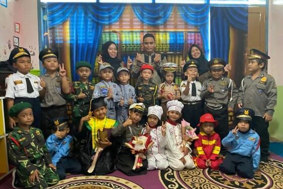Anak-Anak TK Mutmainah Sebulu Ulu Tumbuhkan Karakter Siswa