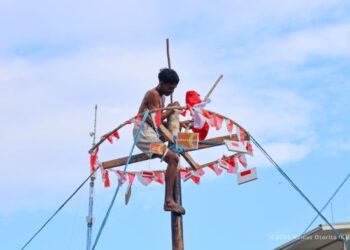 Pekerja Konstruksi IKN Ramaikan Kegiatan Lomba 17 Agustus