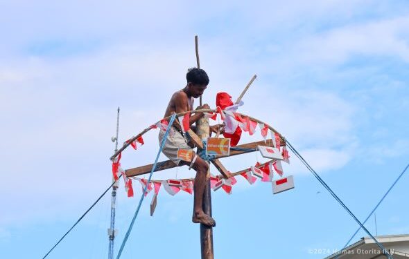 Pekerja Konstruksi IKN Ramaikan Kegiatan Lomba 17 Agustus