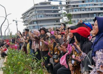 Warga Sekitar IKN Turut Berpartisipasi pada Peringatan HUT ke-79 Kemerdekaan RI