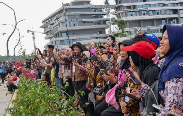 Warga Sekitar IKN Turut Berpartisipasi pada Peringatan HUT ke-79 Kemerdekaan RI