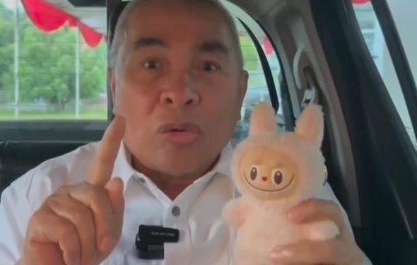 Isran dan Boneka “Labubu-Hanku”