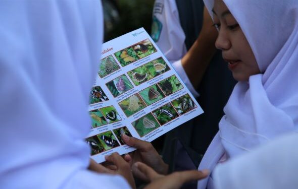 Siswa SMA di Kabupaten Bogor Dapatkan Edukasi Pendataan Biodiversitas