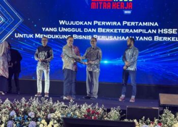 Patra Drilling Contractor Raih Peringkat 1 Best Safety Performance dari HSSE Pertamina