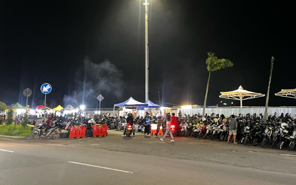 Dishub Kukar Tertibkan Area Parkir di Titik Nol Tenggarong