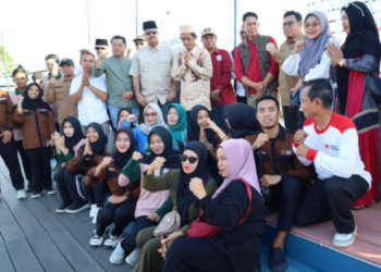 Bupati Kukar Resmikan Teras Kota Bangun Ulu