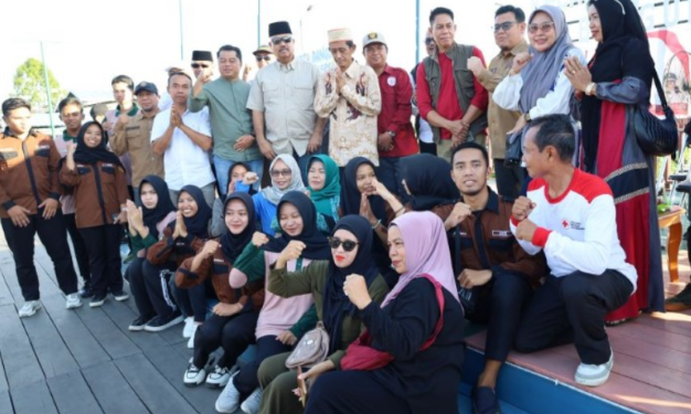 Bupati Kukar Resmikan Teras Kota Bangun Ulu