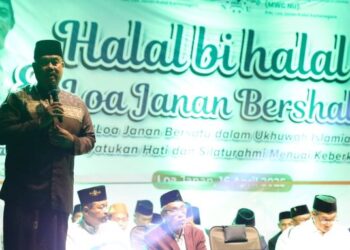 Bupati Kukar Halal Bihalal dan Bershalawat di Loa Janan