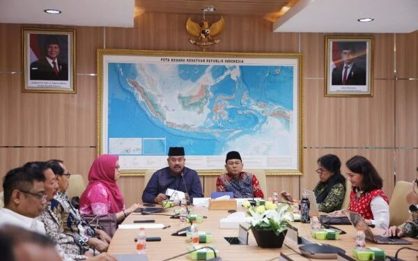 Pamkab Kukar Kerjasama dengan Badan Informasi Geospasial  RI