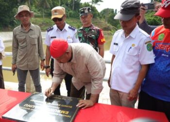 Edi Damansyah: Embung Maluhu Sarana Ketahanan Pangan