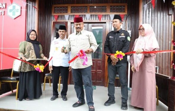 Bupati Kukar Resmikan Puskesmas Pembantu Kembang Janggut