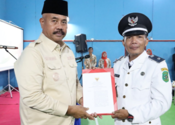 Wahyu Eka Trisnawan Sebagai Pj Desa Sungai Mariam