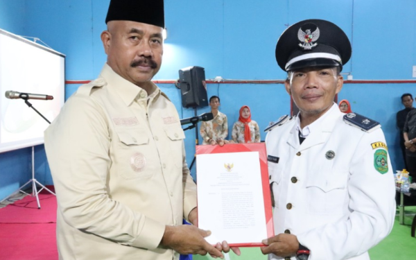 Wahyu Eka Trisnawan Sebagai Pj Desa Sungai Mariam