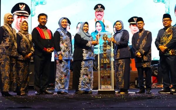 Pembukaan HKG PKK Ke-53 Muara Badak Berlangsung Meriah