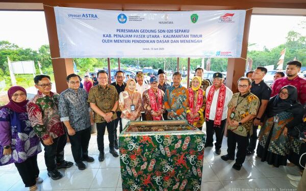 Peresmian SDN 020 Sepaku Pasca Revitalisasi Mewujudkan Pendidikan Berkualitas di IKN