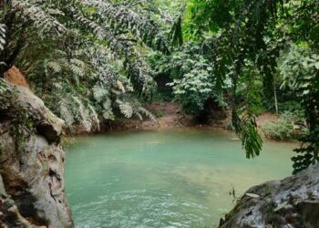 Desa Perjiwa Miliki Dua Air Terjun yang Indah