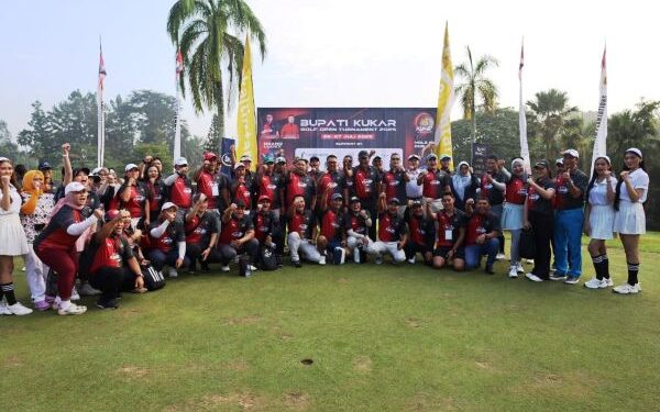 Open Turnamen Golf Iiala Bupati Kukar 2025 Berjalan Lancar