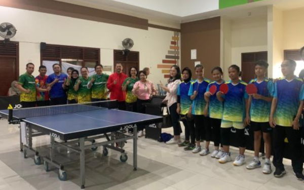 Kontingen Fornas Kaltim Rebut 4 Emas dan 1 Perak dari Inorga Pingpong