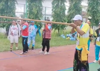 Sumpitan dan Panahan Tradisional Nusantara Tambah 3 Emas Bagi Kaltim
