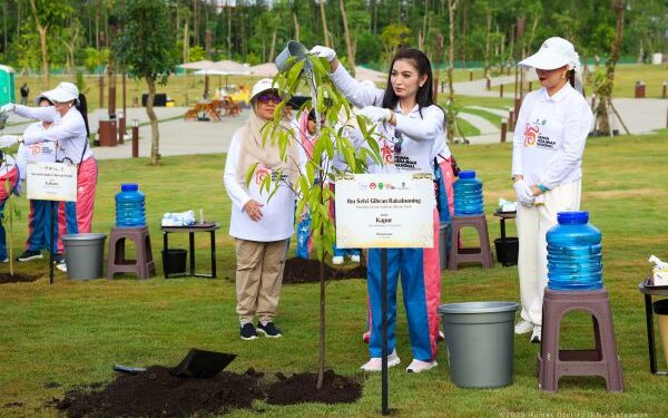 Seruni Kabinet Merah Putih Tanam Harapan untuk Ibu Kota Nusantara