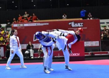 Atlet Taekwondo Kaltim Berjaya Sabet Medali Emas