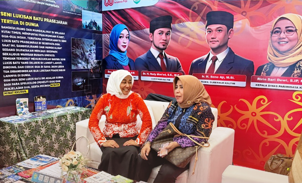 Dispar Kaltim Tampil di Expo 2025 Tawarkan Paket Wisata