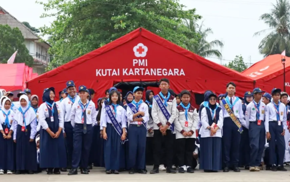 1.500 Anggota PMR Ditempa Sebagai Calon Relawan Masa Depan Kukar