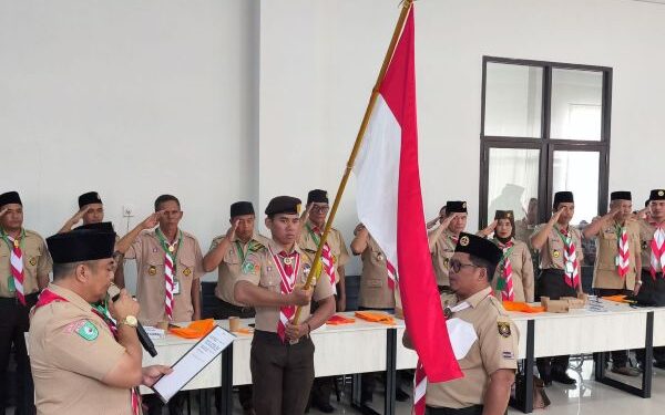 Kepala Dispora Kukar Dilantik Sebagai Ketua Kwartir Cabang Pramuka Kukar 2025-2030