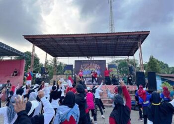 Fun dan Mudah, Senam Poco-Poco Jadi Agenda Lomba pada Program Pemuda 2026