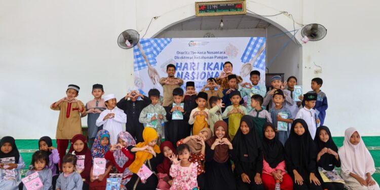 Otorita IKN Perkuat Ketahanan Pangan Lewat Edukasi Gizi dan Infrastruktur Embung