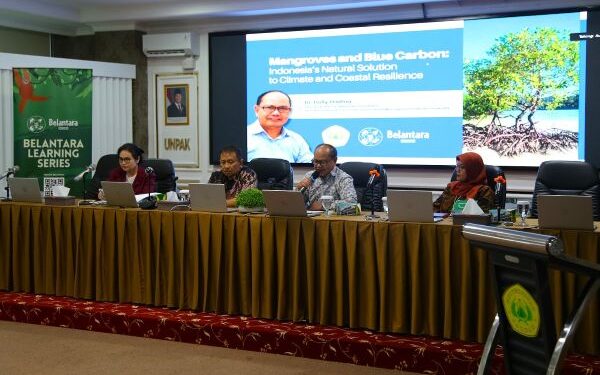 Belantara Foundation dan Universitas Pakuan Bahas Karbon Biru Ekosistem Mangrove Dukung Mitigasi Perubahan Iklim