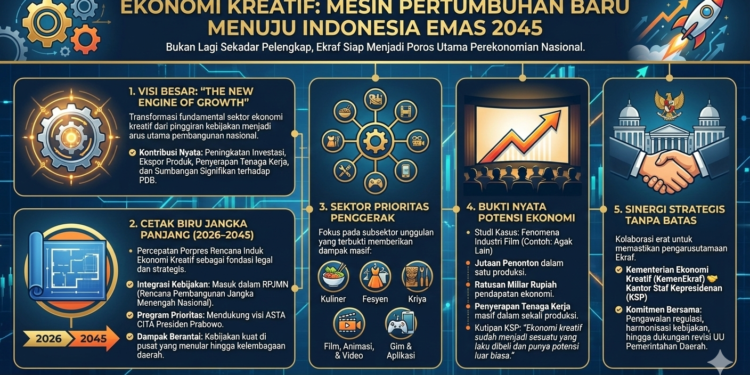 Masa Depan Ekonomi Kreatif di Jantung Kebijakan Nasional