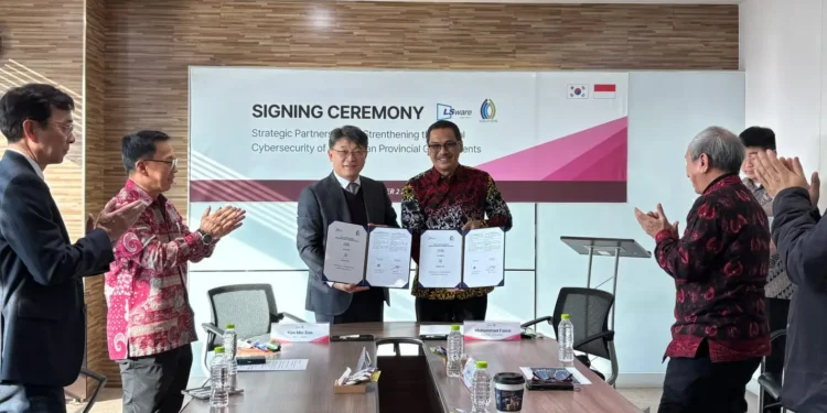 Perkuat Pertahanan Siber Pemda, ASKOMPSI Gandeng Perusahaan Korea LSWare
