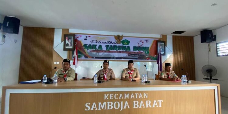 Dispora Kukar Apresiasi Kegiatan Pramuka Samboja, Dinilai Bukti Nyata Keterlibatan Pemuda