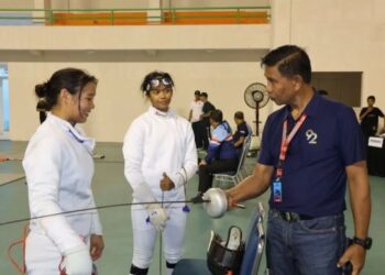 Dispora Kukar Tawarkan Eks Gedung KPU Untuk Latihan Sementara Atlet Anggar Kukar