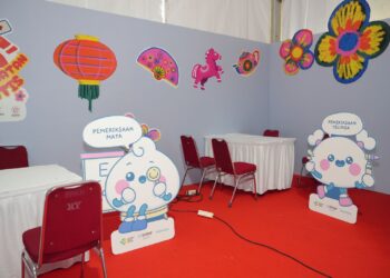 Halomiyu Menemani Cek Kesehatan Gratis di Festival Imlek Nasional 2026
