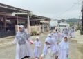 Syiar Ceria di Air Putih, Puluhan Santri Cilik KB-TKIT Raudhatul Jannah Sambut Ramadan