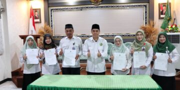 Perkuat Zona Integritas, Kemenag Kukar Teken Capaian Kinerja 2026