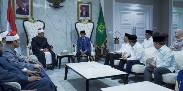 Menteri Agama Terima Delegasi Al-Azhar: Perkuat Dakwah Moderat di Indonesia hingga IKN