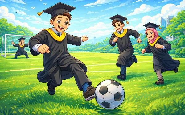 Hobi Bola Jalan, Nilai Tetap Aman: 5 Tips Jitu Atur Waktu ala Atlet Pelajar!