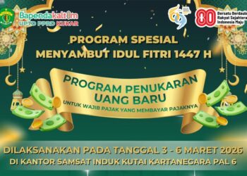 Bayar Pajak Dapat Uang Baru: Inovasi “THR” ala Samsat Kukar Jelang Lebaran 1447 H