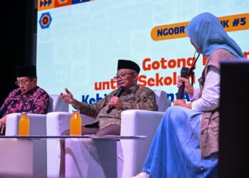 Tiga Menteri Bersinergi Percepat Revitalisasi Sekolah dan Digitalisasi Pembelajaran