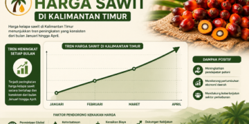 Permintaan CPO Tinggi, Harga TBS Sawit Kaltim Periode April 2026 Merangkak Naik