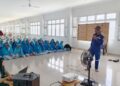 HUT ke-22 Tagana, Ratusan Santri di Samarinda Dibekali Literasi Mitigasi Bencana