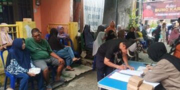 DPC PDIP Samarinda ‎Gelar  Pemeriksaan Kesehatan Gratis di RT 11 Air Hitam