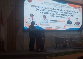 Buka Rakor Pendidikan, Wawali Samarinda Instruksikan Kepsek Jadi Orang Tua Bijak