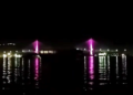 Lampu Utama Jembatan Mahkota II Dipasang Bulan Depan, Lintasan Malam Makin Nyaman