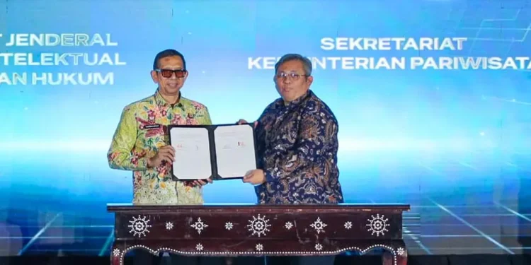 Kemenpar dan Kemenkum Perkuat Pelindungan Kekayaan Intelektual
