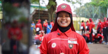 Mimpi Zilqueensa Kibarkan Merah Putih di Istana Nyaris Hanyut
